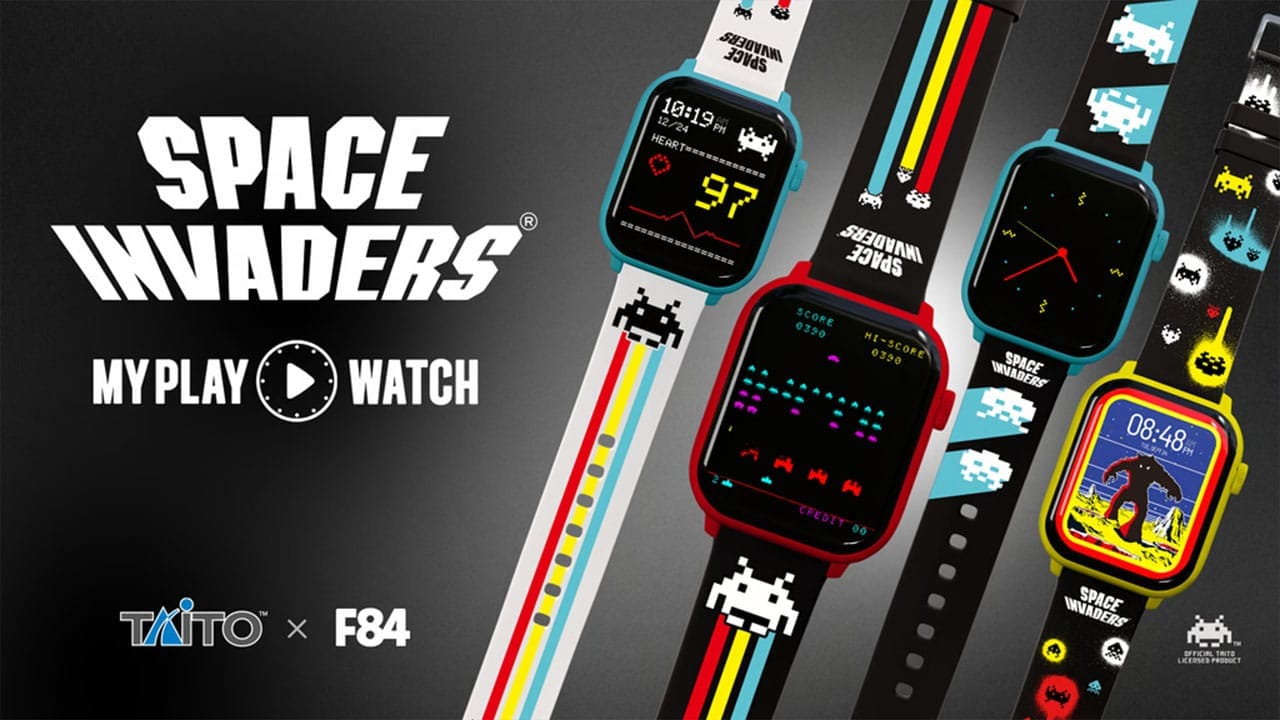 Space Invaders Watch advert from the Kickstarter