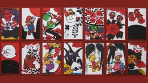 Mario Hanafuda cards