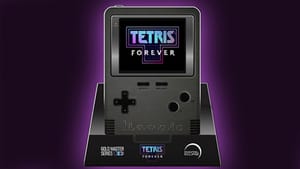 Tetris forever handheld as part of the gold collectors edition