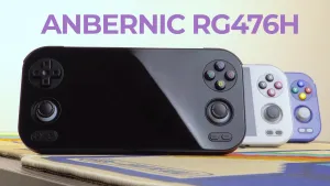 ANBERNIC Reveals New RG476H Handheld With A Stunning NEW Design post feature image