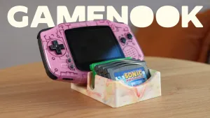 GAMENOOK's Eco-Friendly Display Stand For Handhelds Now Shipping post feature image