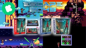 Gameplay and media images of Escape 2049