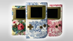 Three Game Boys with Antique designs 