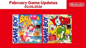 Images of two Game Boy games