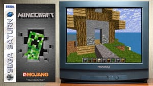 Minecraft Has Been Ported To The Sega Saturn post feature image