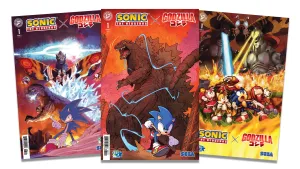 A Sonic The Hedgehog X Godzilla Comic Collab Is Coming Our Way post feature image