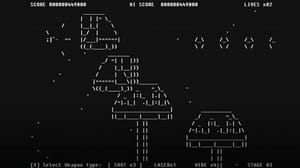 Game made from ASCII Code