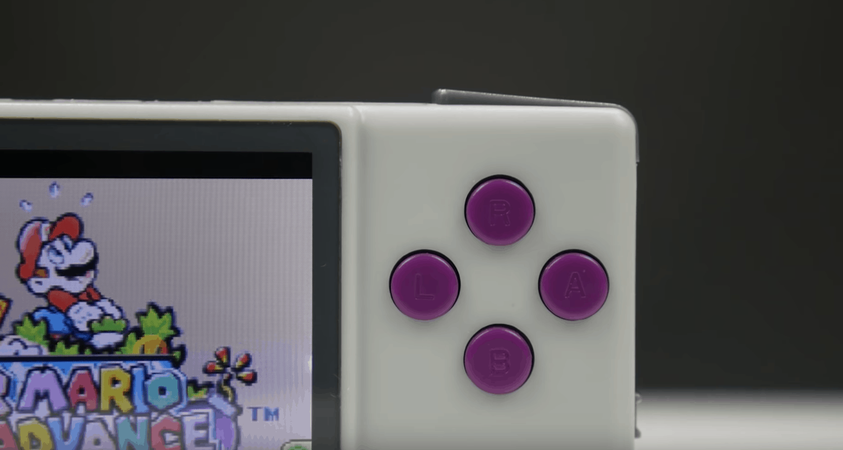 Shoulder buttons on the DIGI Retroboy