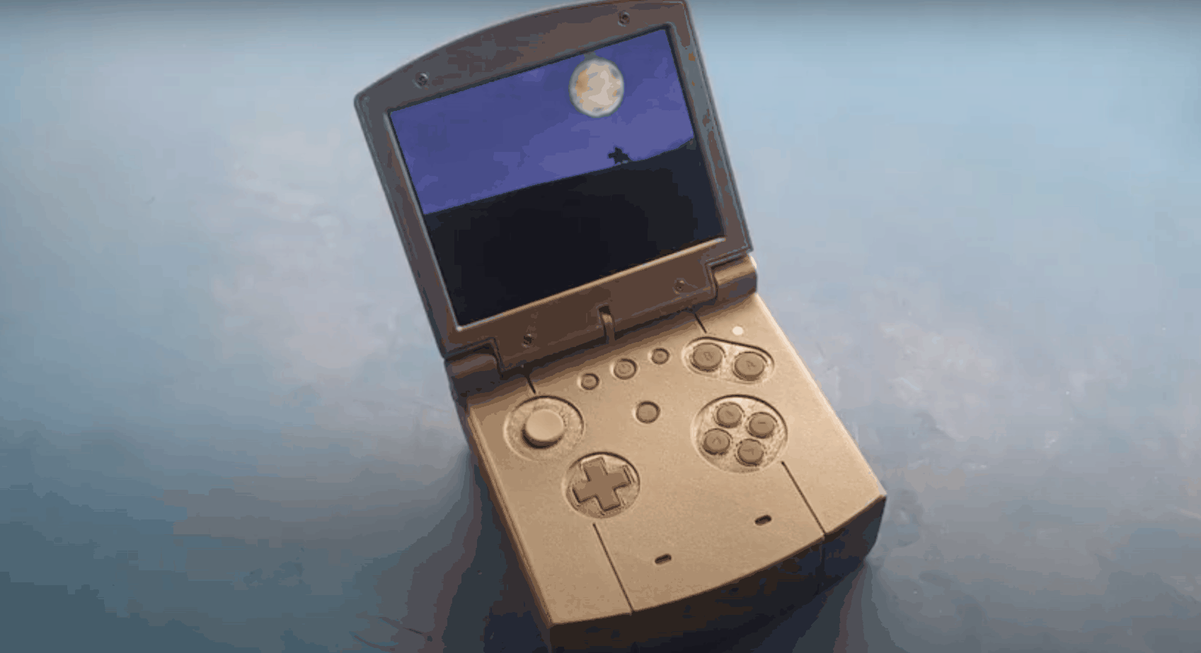 Nintendo 64 Handheld showing Zelda