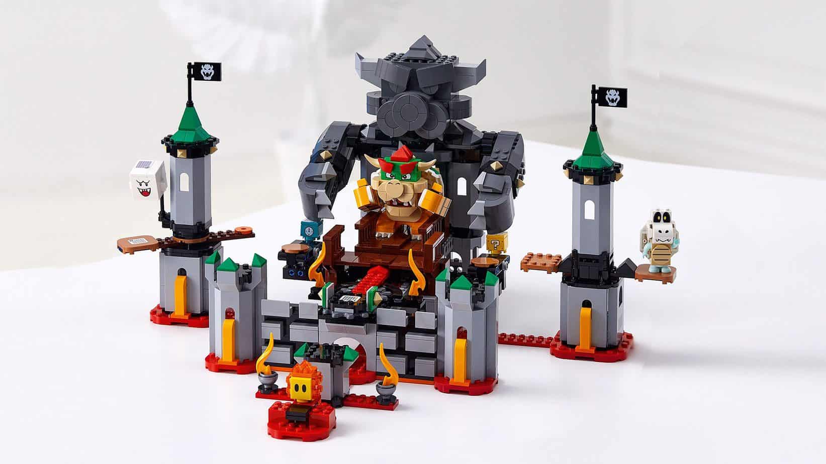 lego bowsers castle