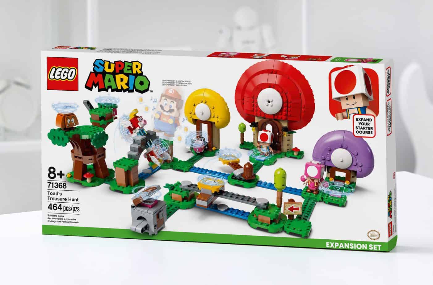 toad's tresaure hunt lego