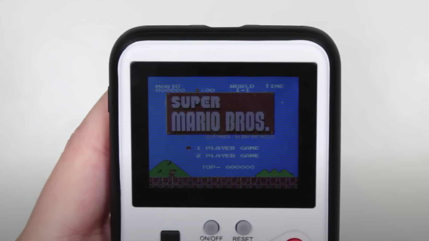 gameboy case super mario