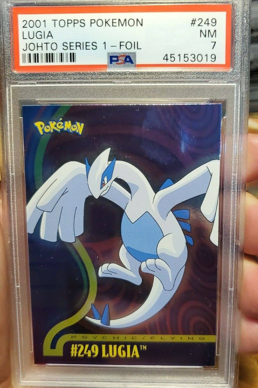 Rare Pokemon Topps Cards - Lugia