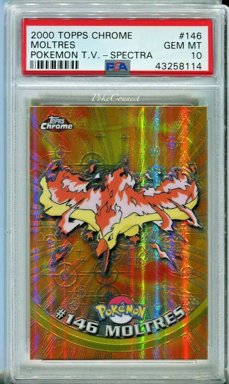 Rare Pokemon Topps Cards - Moltres