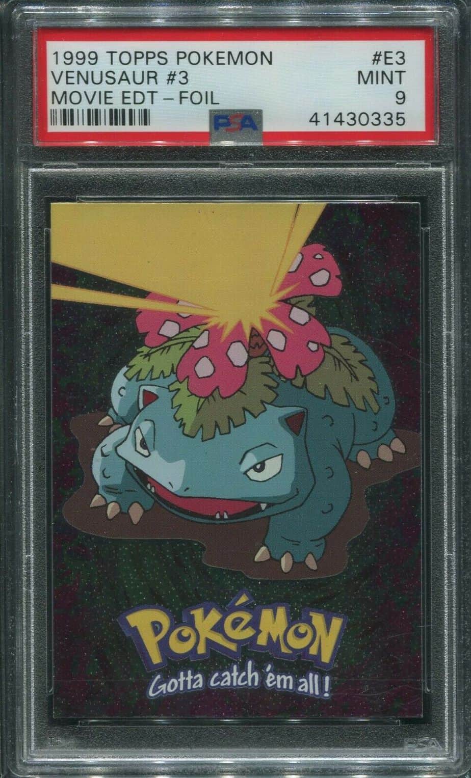 Venusaur Collectors Card