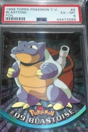 Blastoise Collectors Card