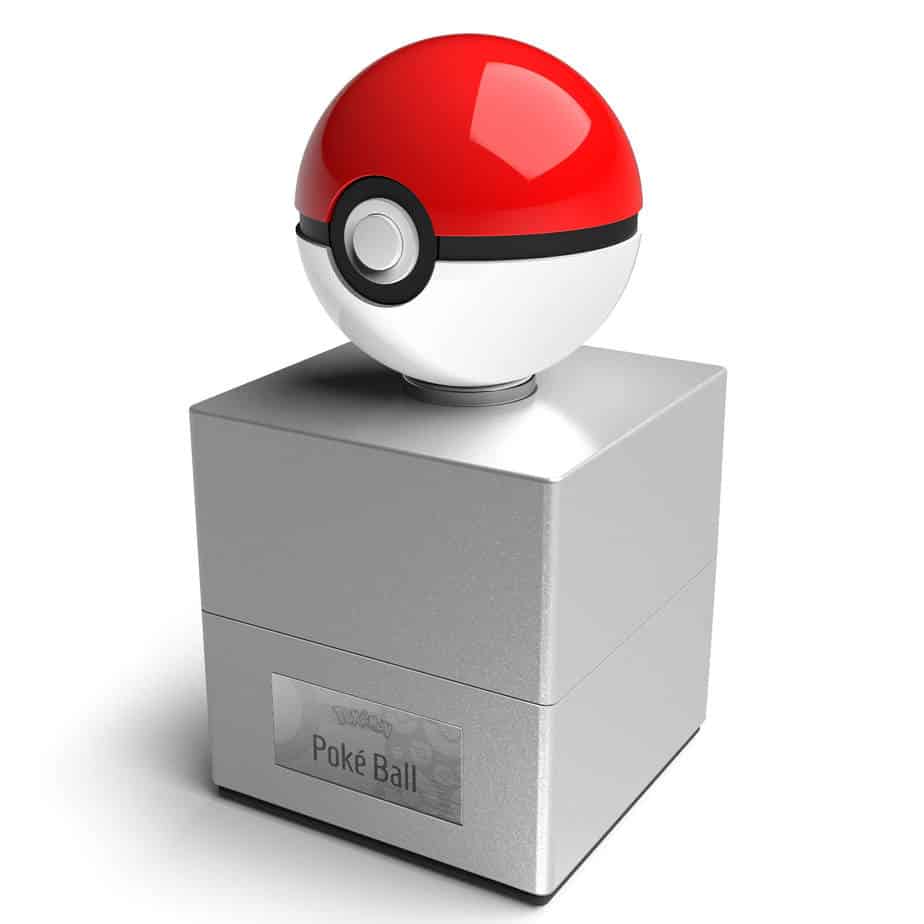 pokeball replica stand