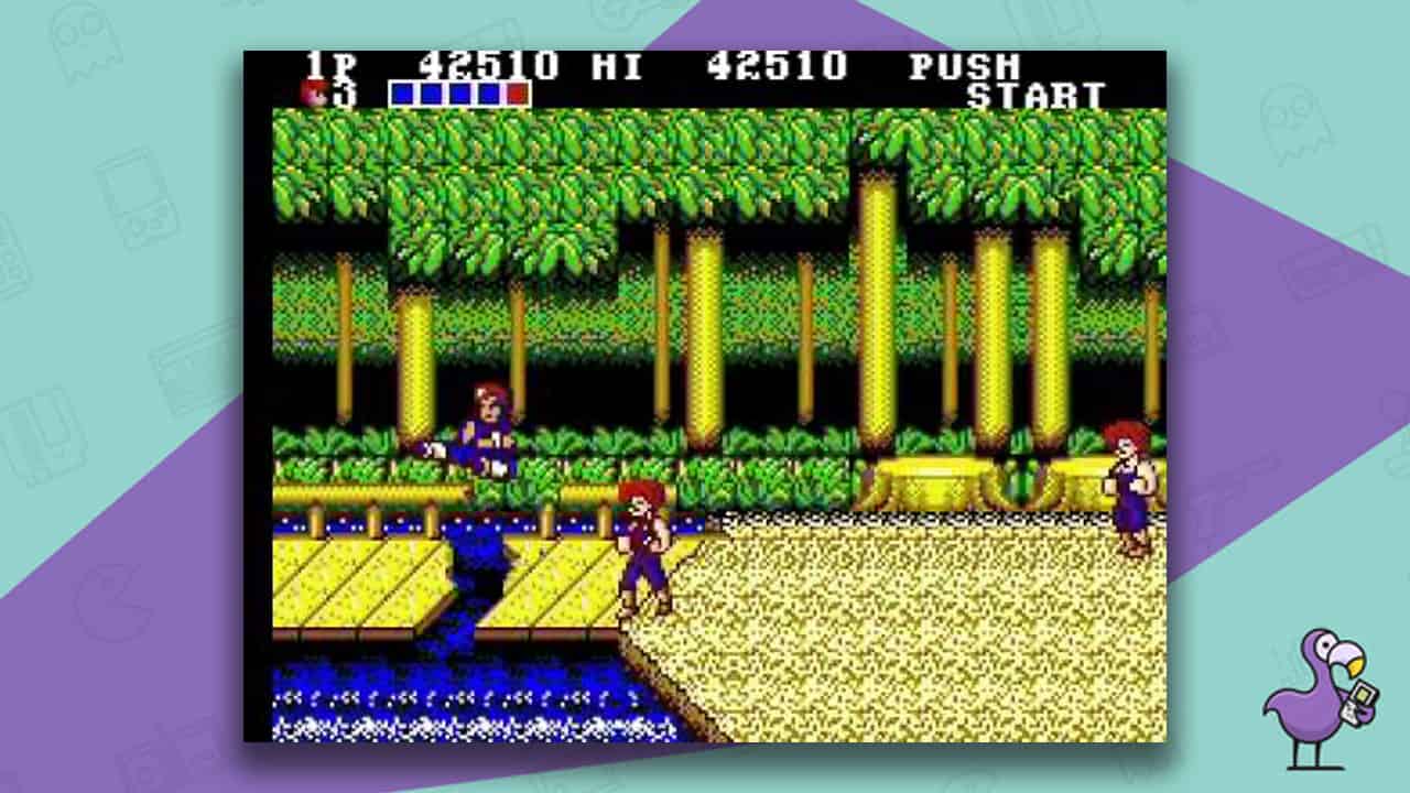 double dragon sega gameplay