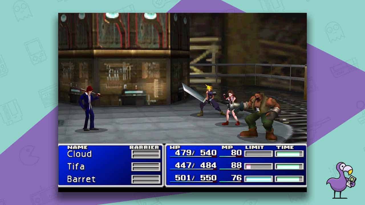 final fantasy vii ps1 gameplay