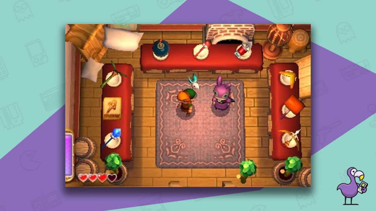 The Legend Of Zelda: A Link Between Worlds gameplay