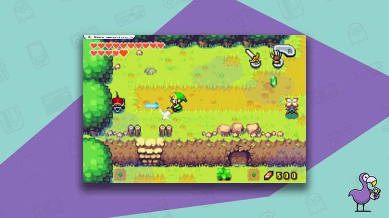 The Legend Of Zelda: The Minish Cap gameplay