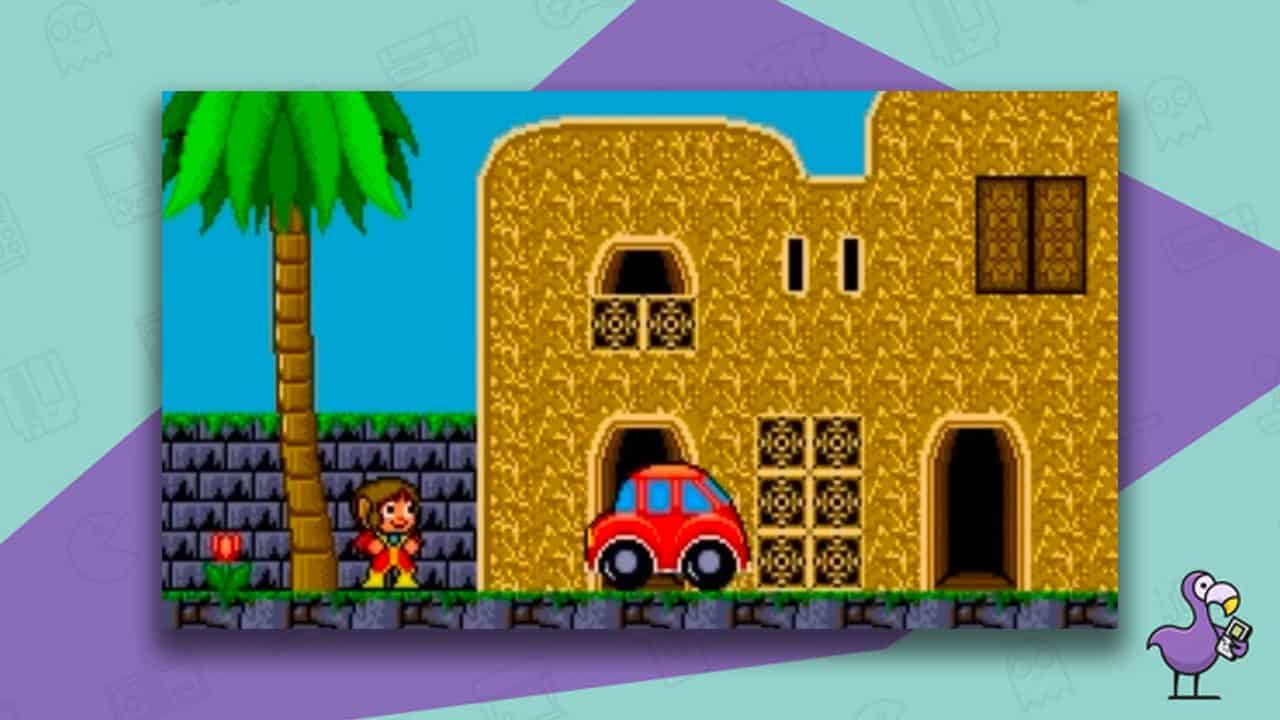 alex kidd sega mega drive gameplay