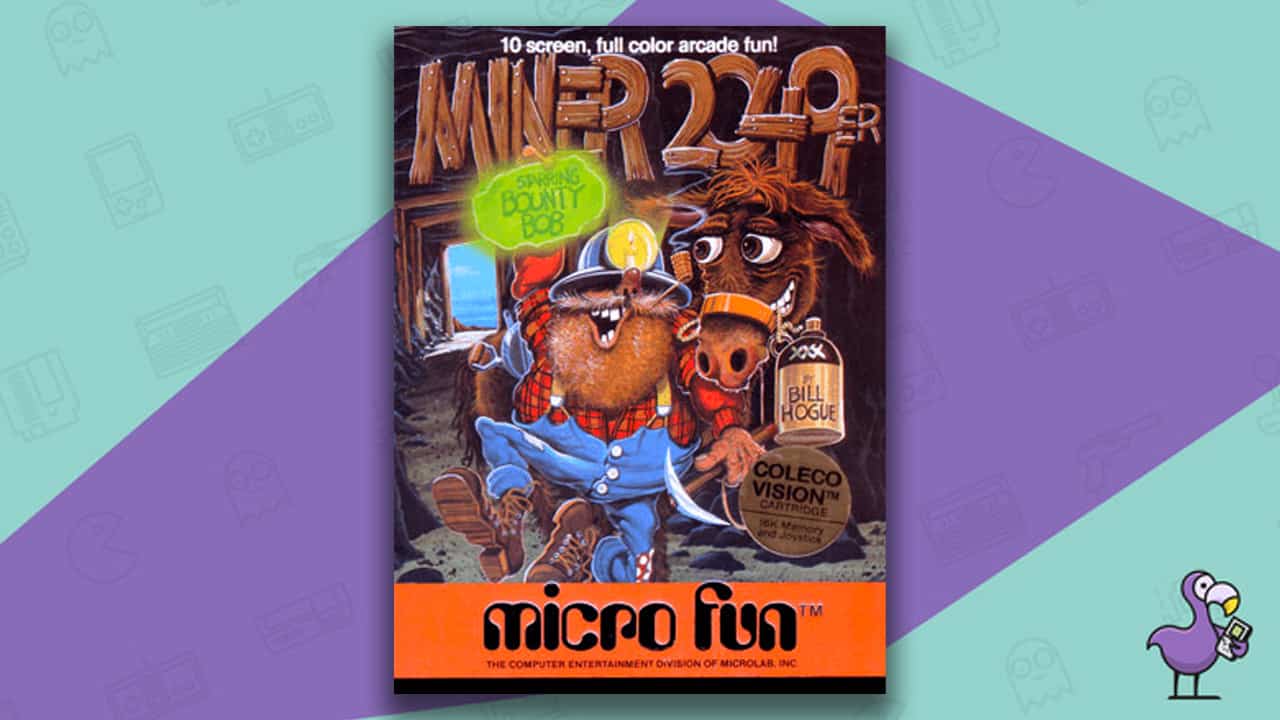 Best Colecovision Games - Miner 2049er game case cover art