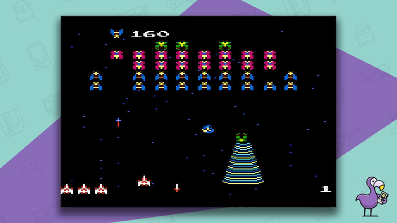 galaga arcade gameplay