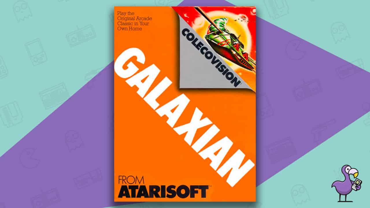 Best Colecovision Games - Galaxian game case cover art