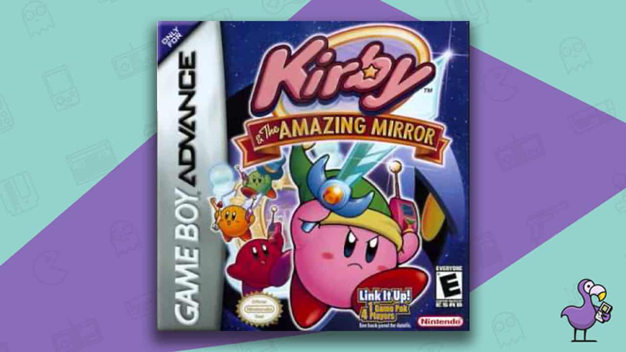 Kirby and the Amazing Mirror game case Nintendo Game Boy Advance