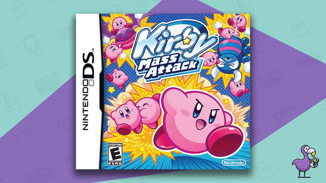 Kirby Mass Attack Nintendo DS game case