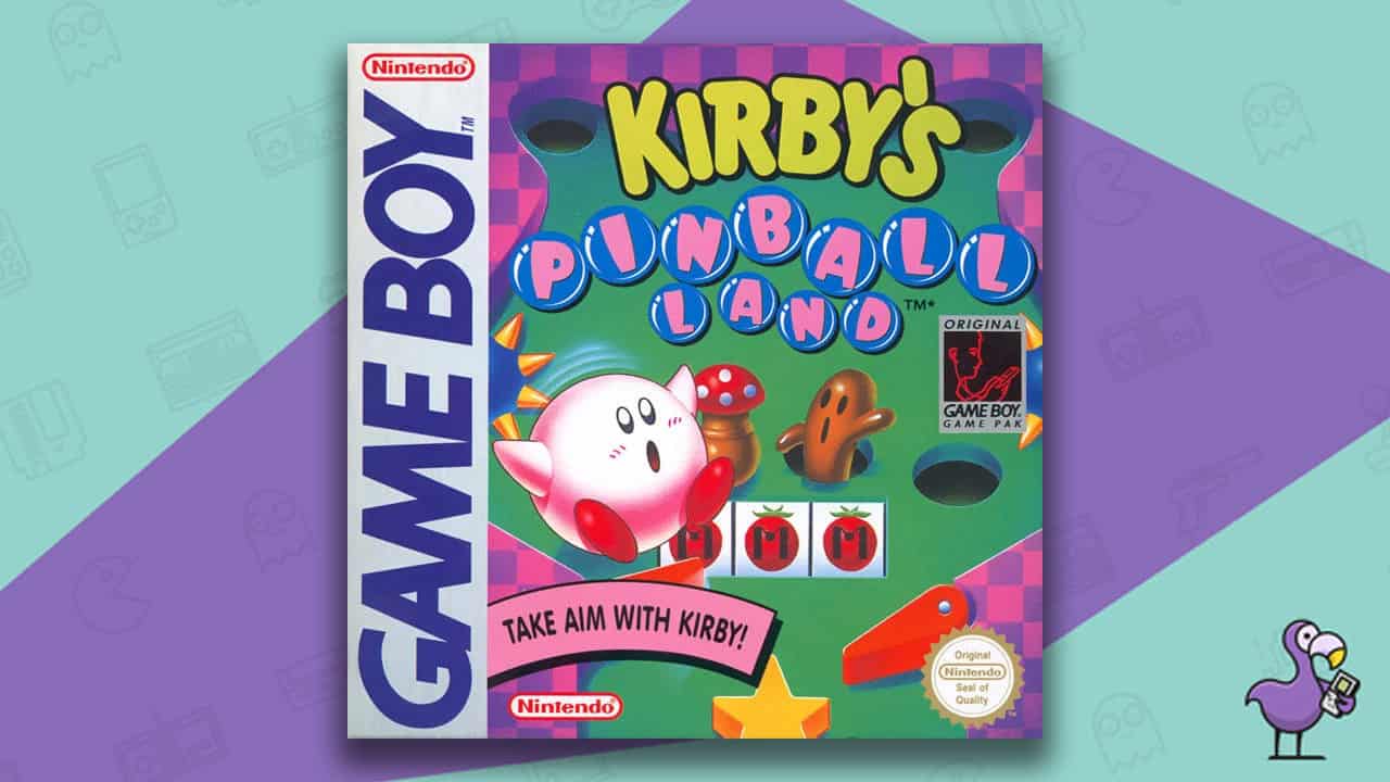 Kirby's Pinball Land game case