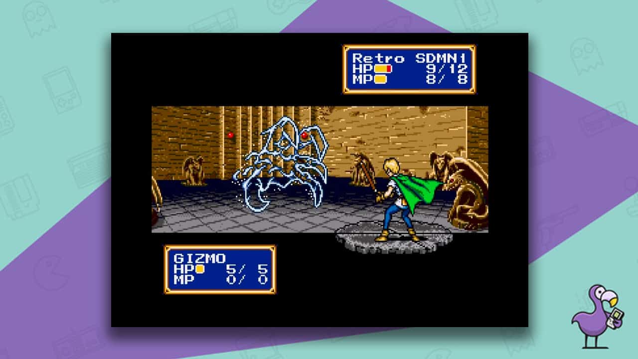 shining force 2 sega mega drive gameplay