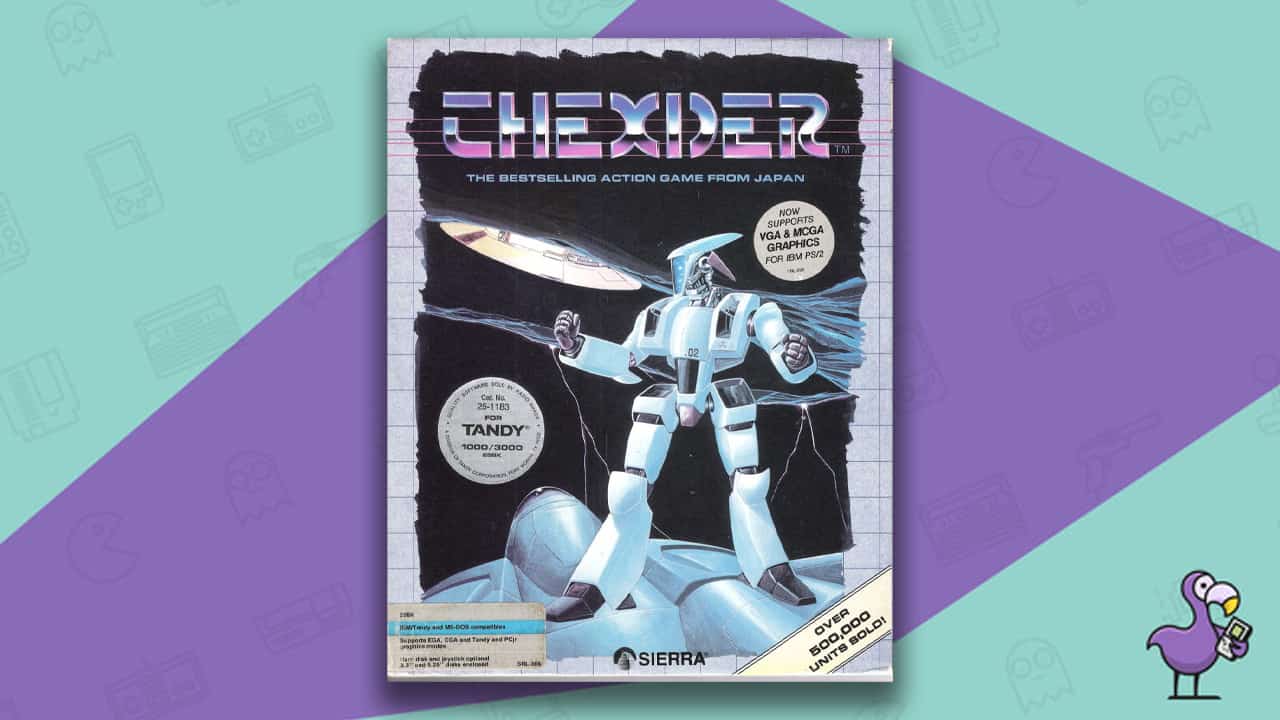 Best PC 98 games - Thexder Game Case Cover Art