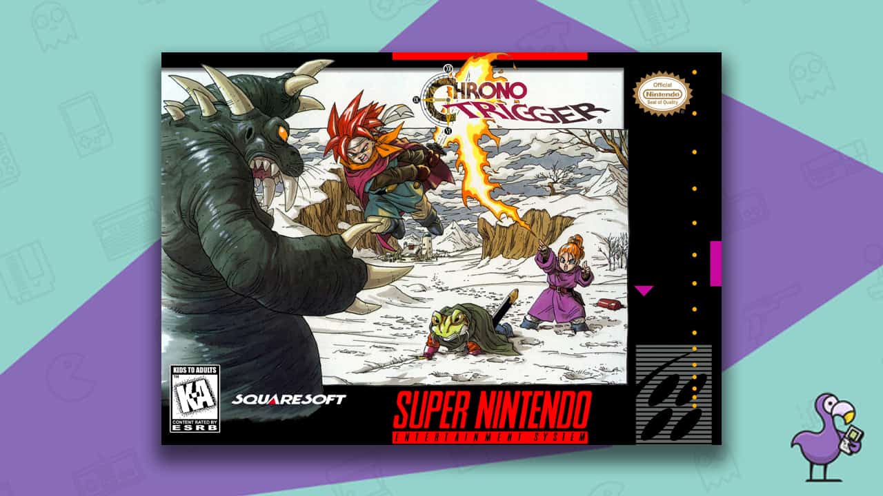 Chrono Trigger Game Case Cover Art