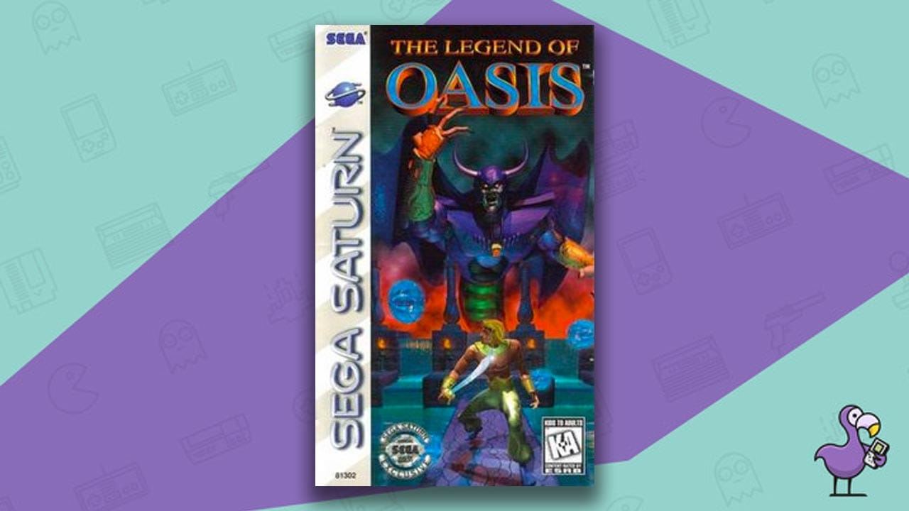 The Legend Of Oasis game case cover art