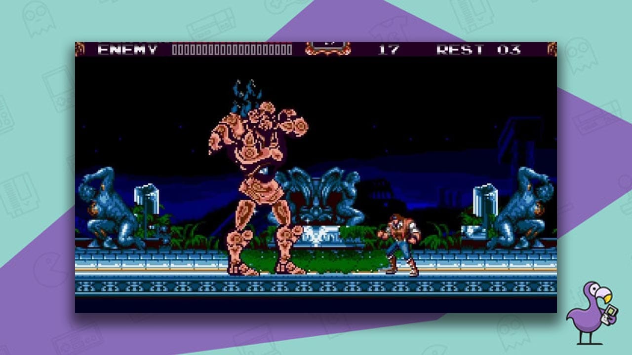 Sega Genesis Castlevania: Bloodlines gameplay