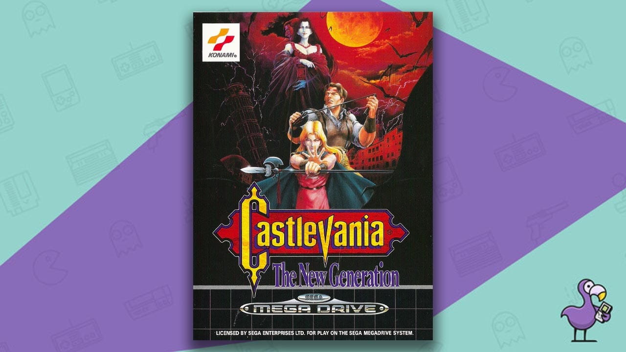 Castlevania: The New Generation game case cover art