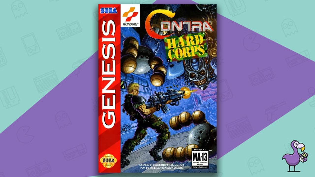 Sega Genesis Contra: Hard Corps game