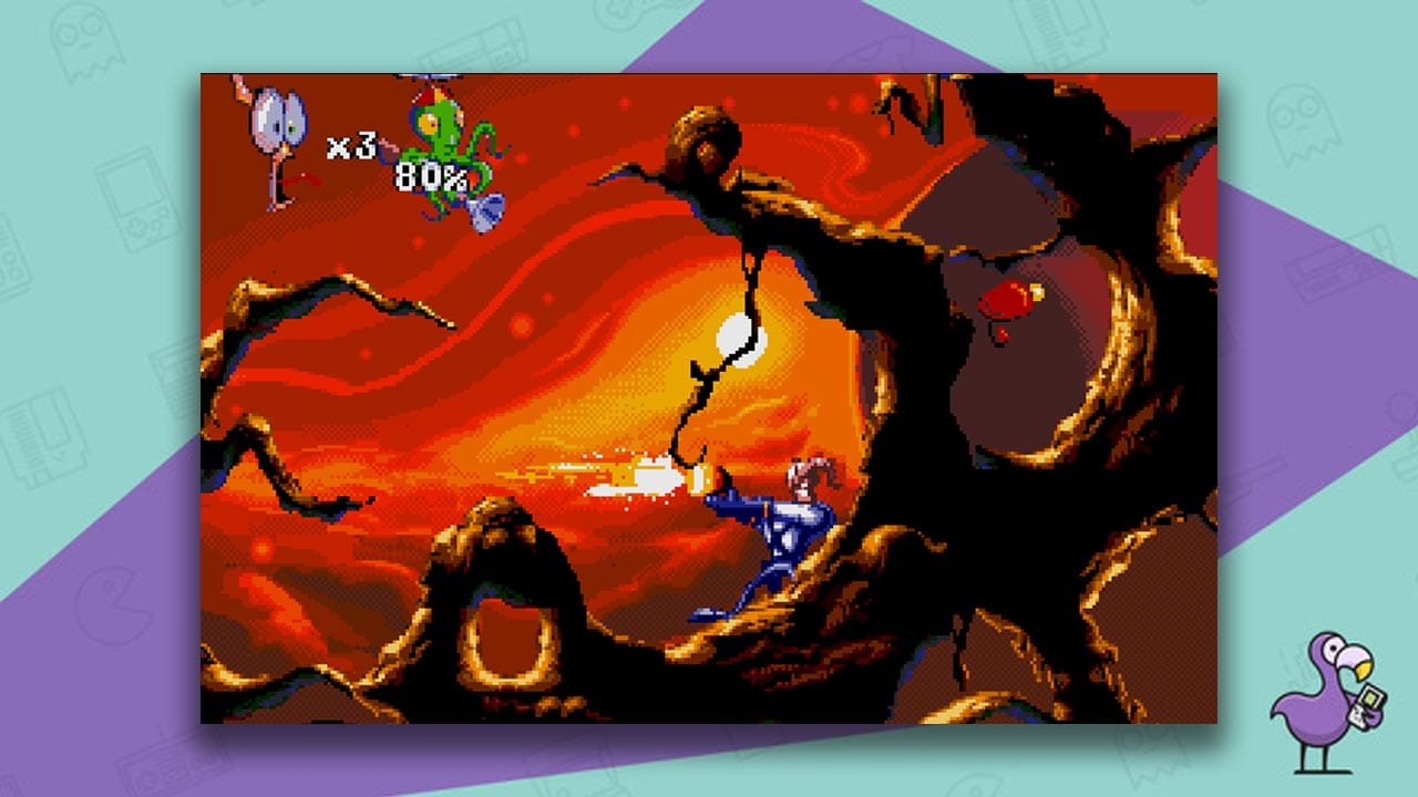 earthworm jim 2 gameplay