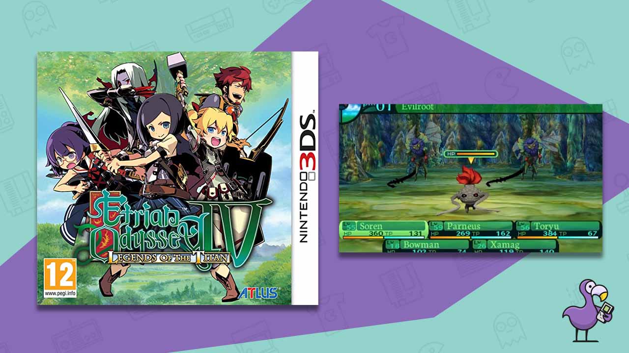 etrian odyssey iv nintendo 3ds