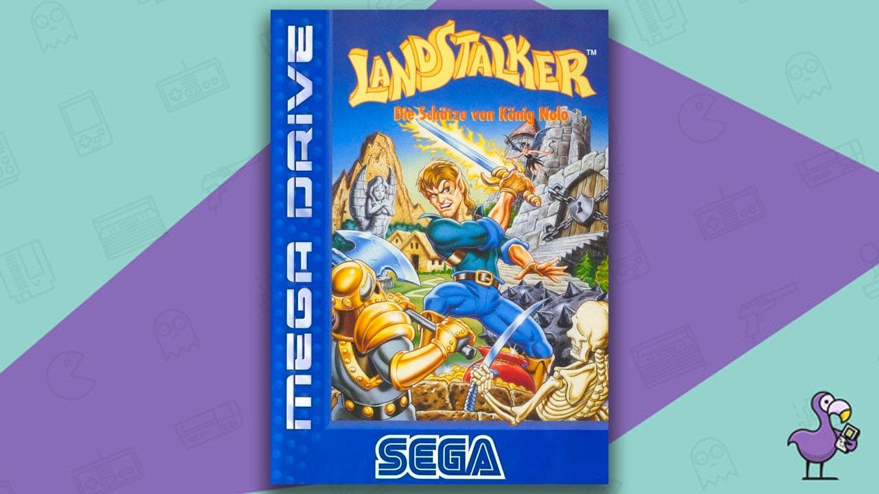 Landstalker game case cover art