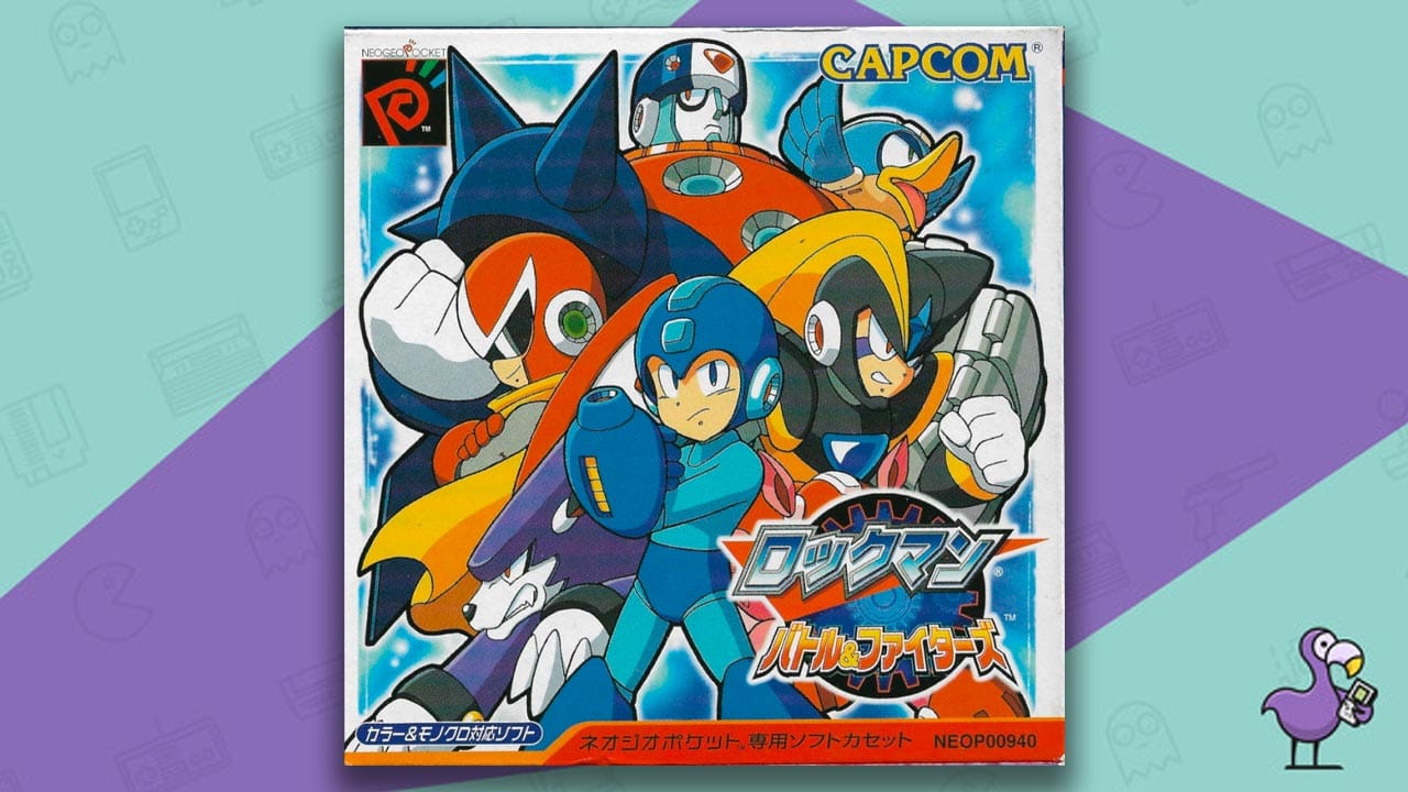 Rockman Battle & Fighters game case cover art 