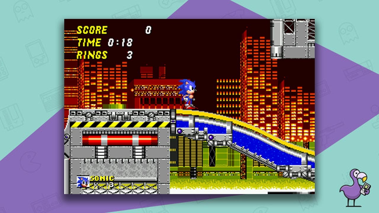 Sonic The Hedgehog 2 gameplay