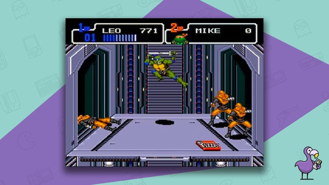 tmnt the hyperstone heist sega mega drive gameplay