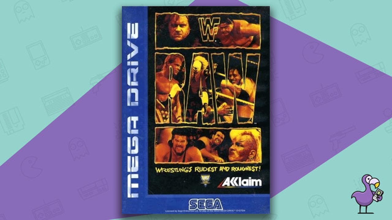 wwf raw sega mega drive