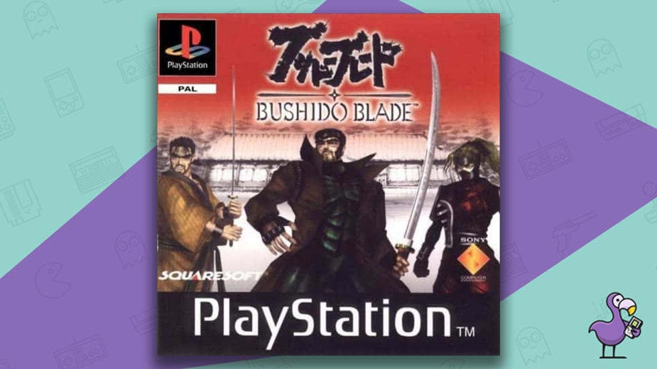 Bushido Balde game case cover art PS1