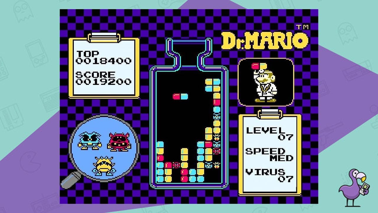 dr mario nes gameplay