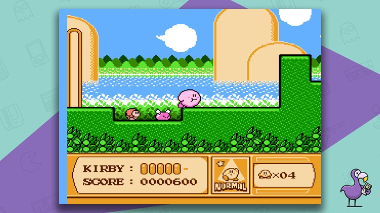 kirby's adventure nes gameplay