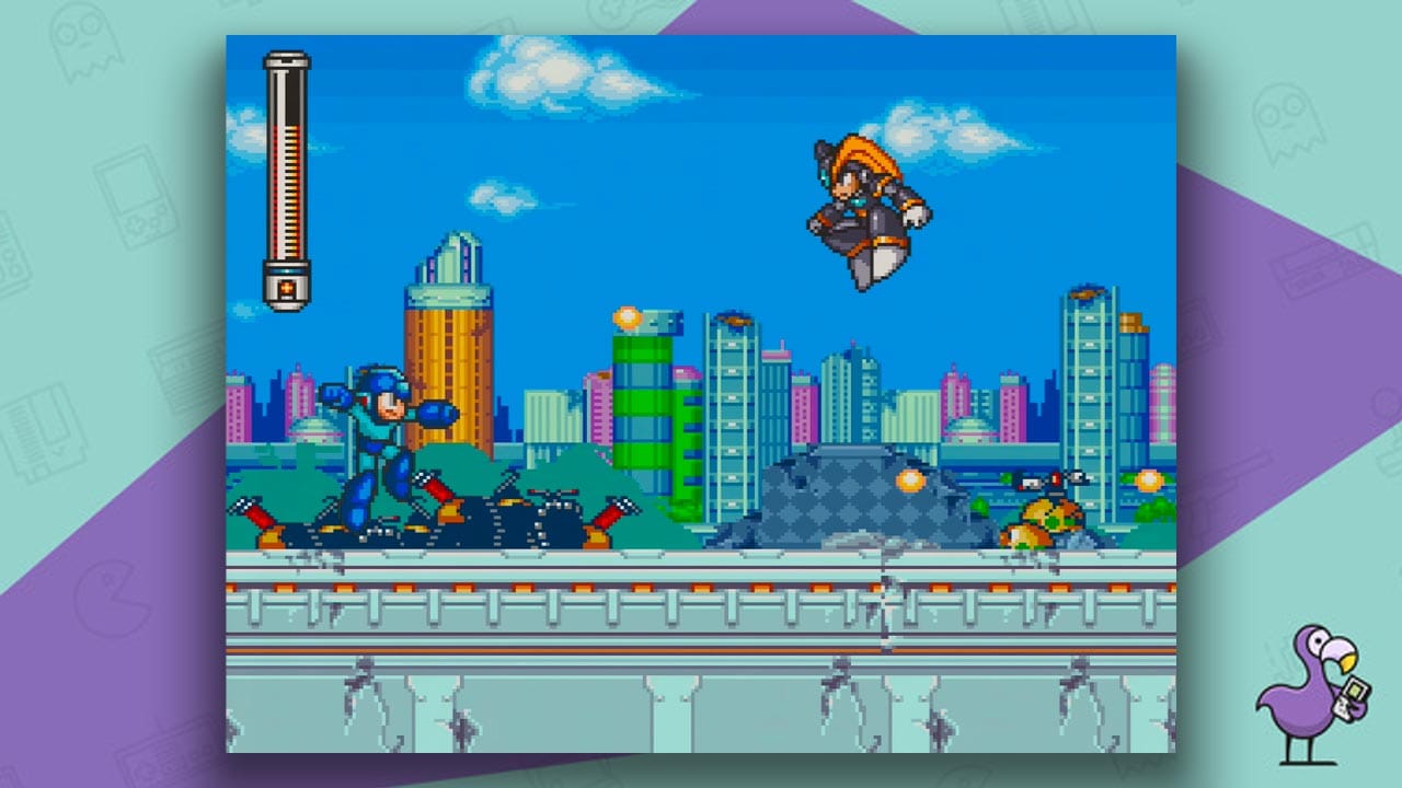 mega man 7 gameplay